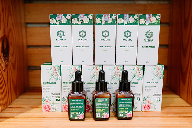 Gia công serum trị mụn